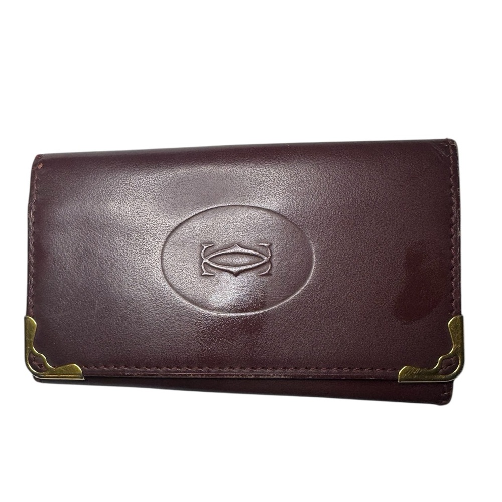 Cartier Must Leather Line 6 Key Holder/Case.